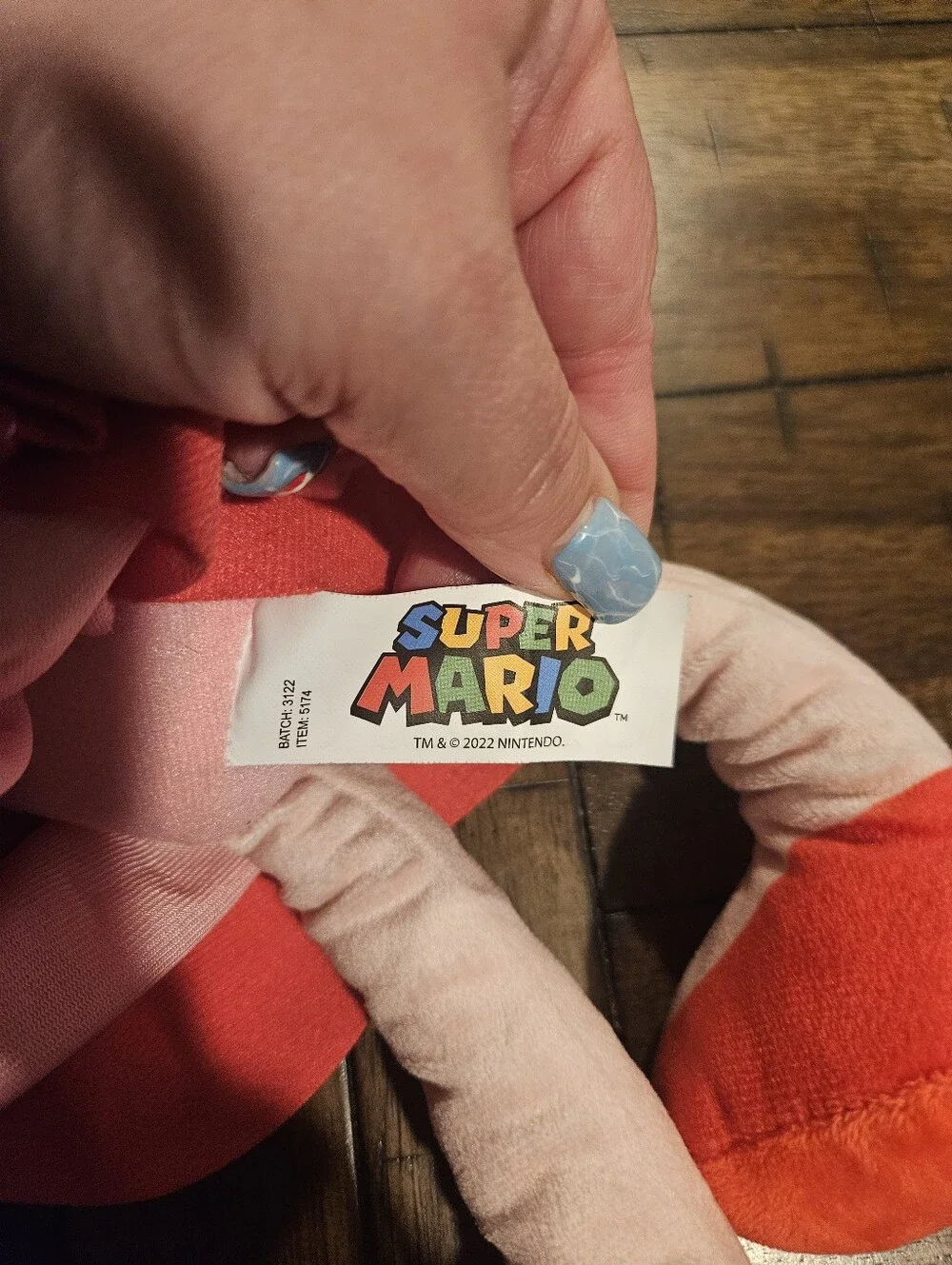 Super Mario Princess Peach Stuffed Animal